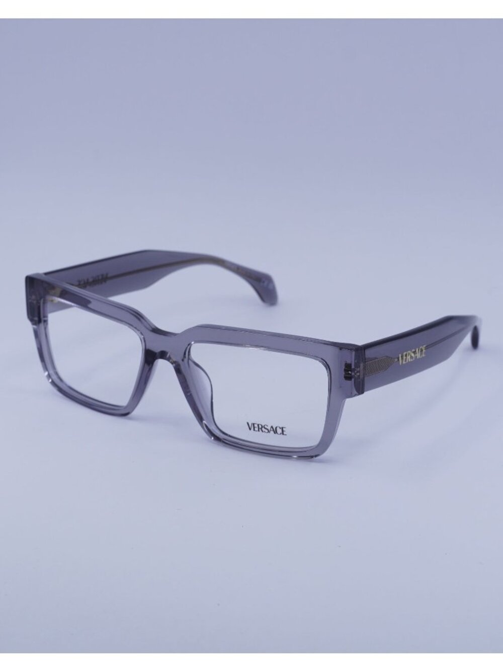 Versace VE3374U 5510 Men Eyeglasses Grey 55mm Rectangle Frame